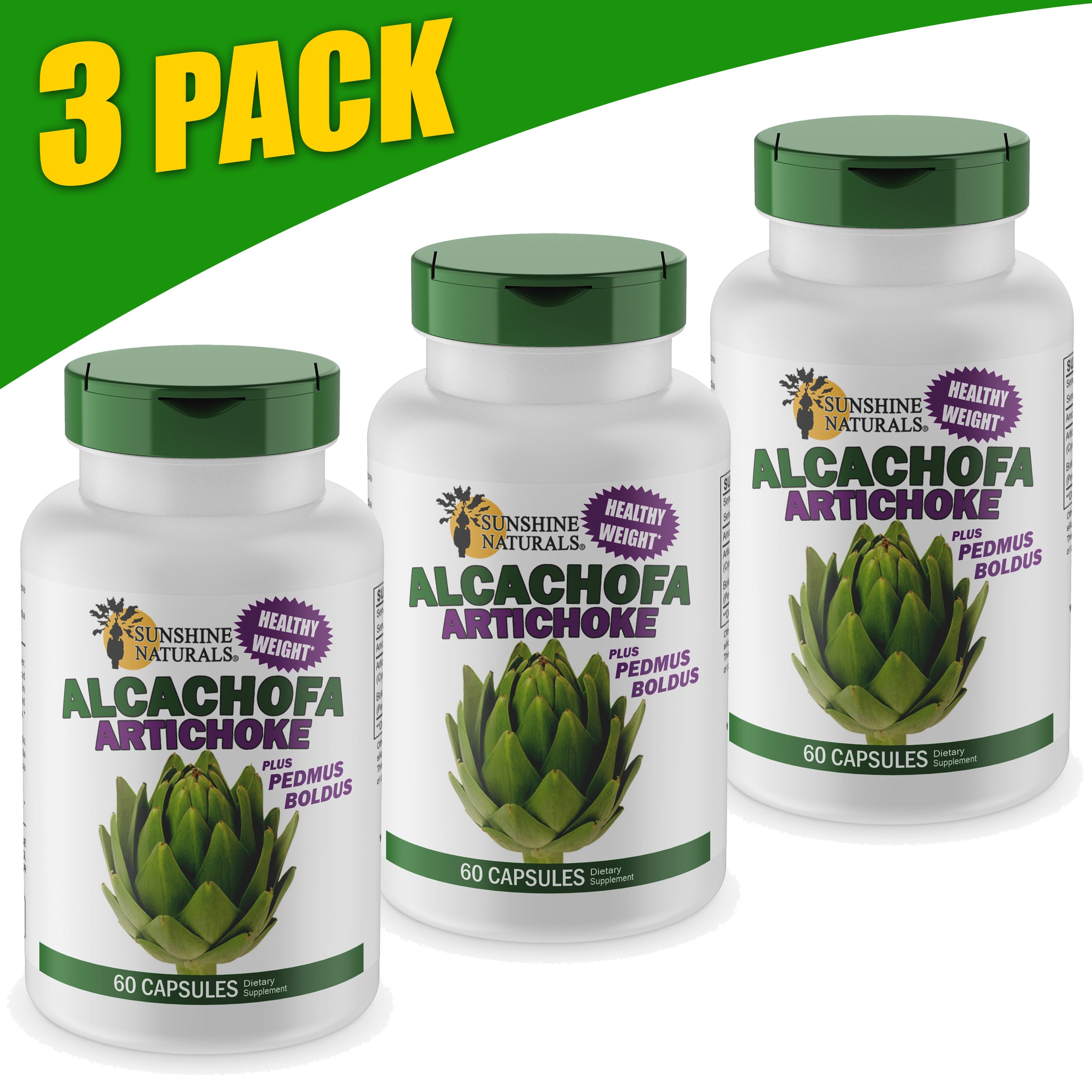 Artichoke supplement Boldus extract Sunshine Naturals