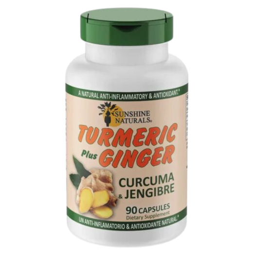 Turmeric Curcuma plus Ginger 90 Capsules