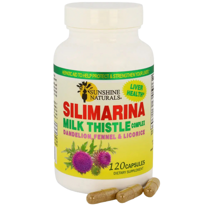 Milk Thistle 600mg 120 Capsules