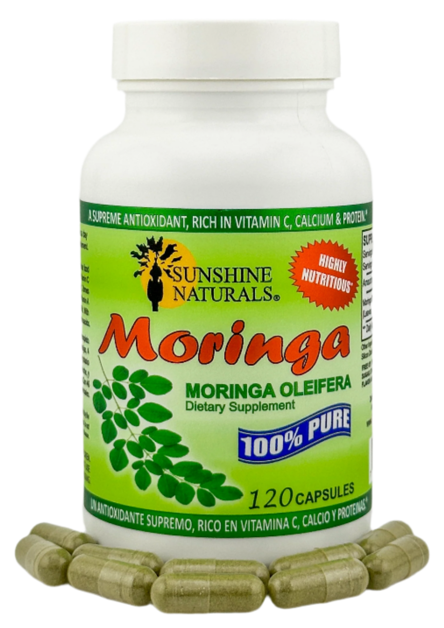 Moringa 800mg 120 Capsules