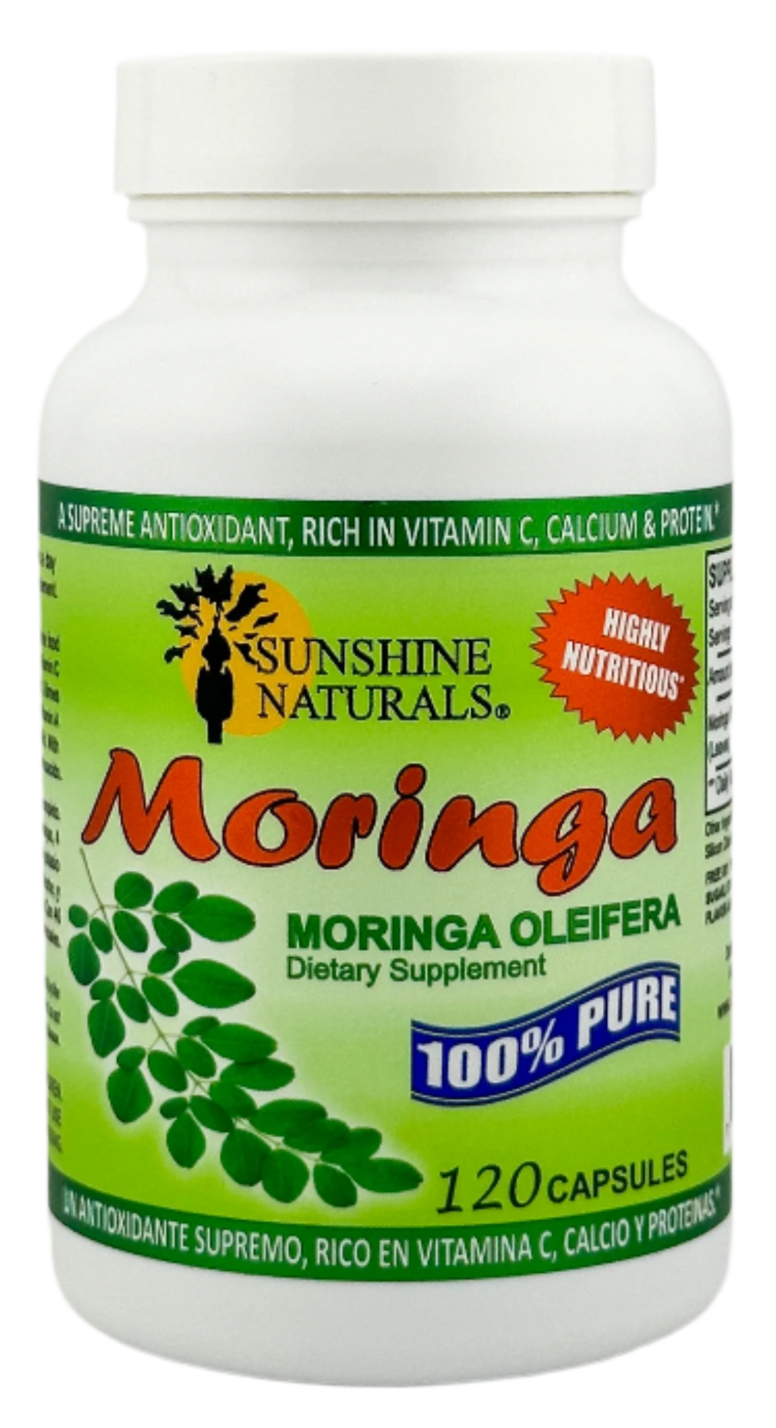 Moringa 800mg 120 Capsules