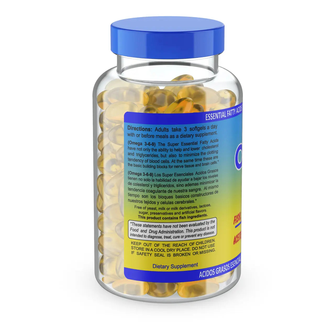 Omega 3 6 9 Fish Oil Soft Gels Sunshine Naturals