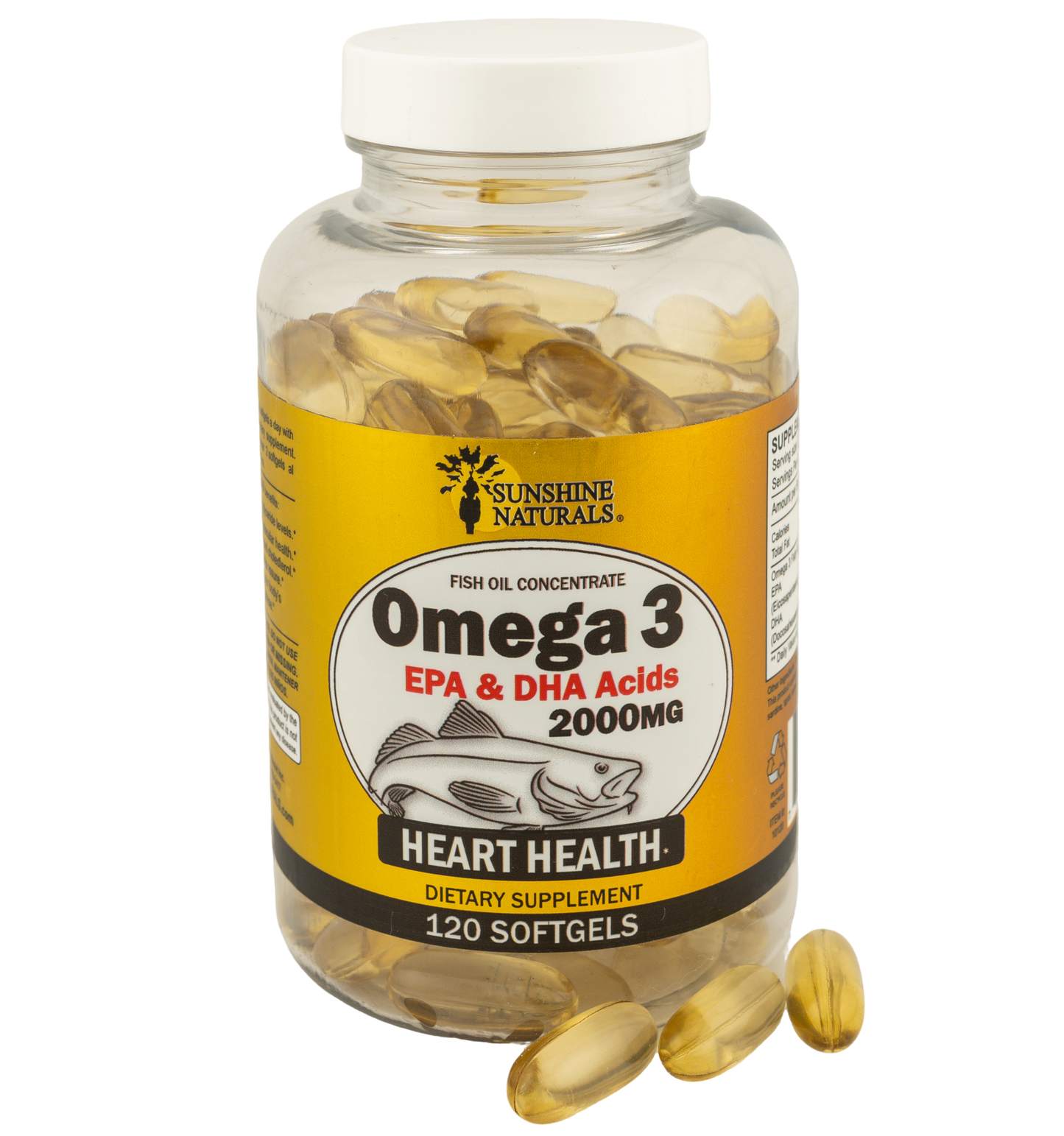 Omega 3 Fish oil 2000mg 120 Softgels