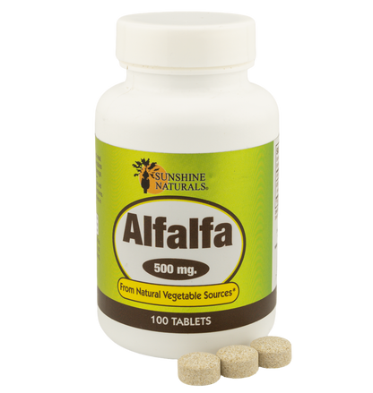 Alfalfa 500mg 100 Tablets