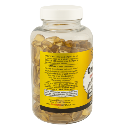 Omega 3 Fish oil 2000mg 120 Softgels