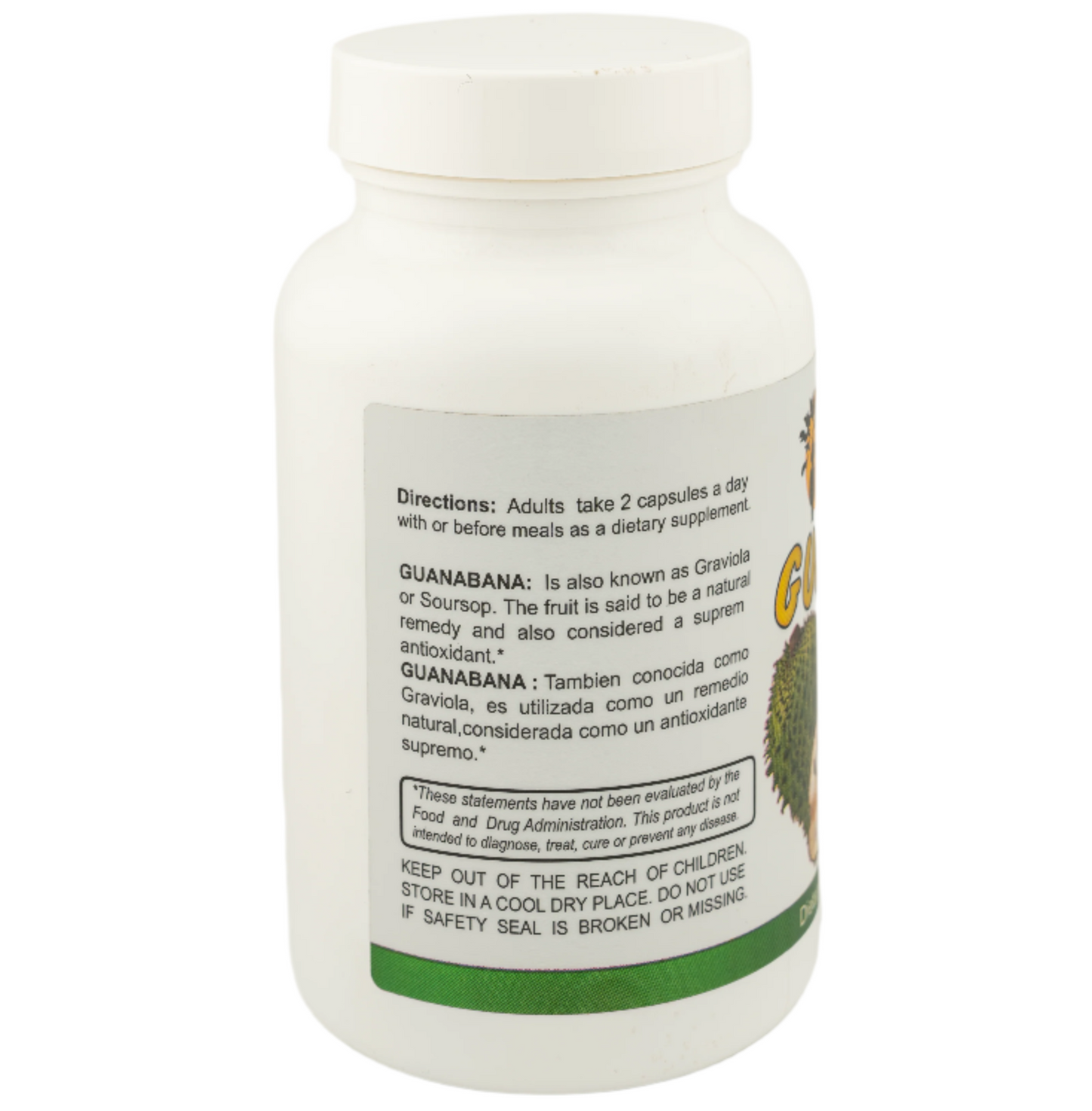 Guanabana (Graviola) 800mg 60 Capsules