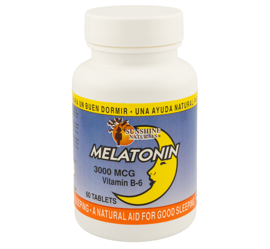 Melatonin 3000mcg 60 Tablets