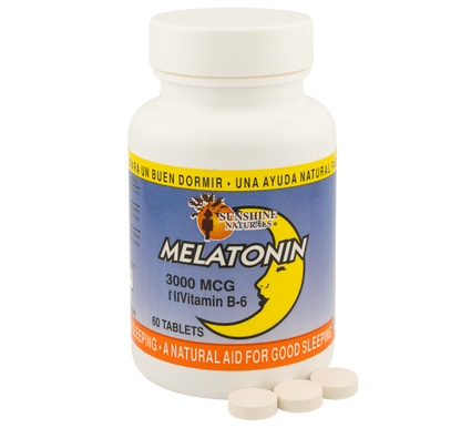 Melatonin 3000mcg 60 Tablets