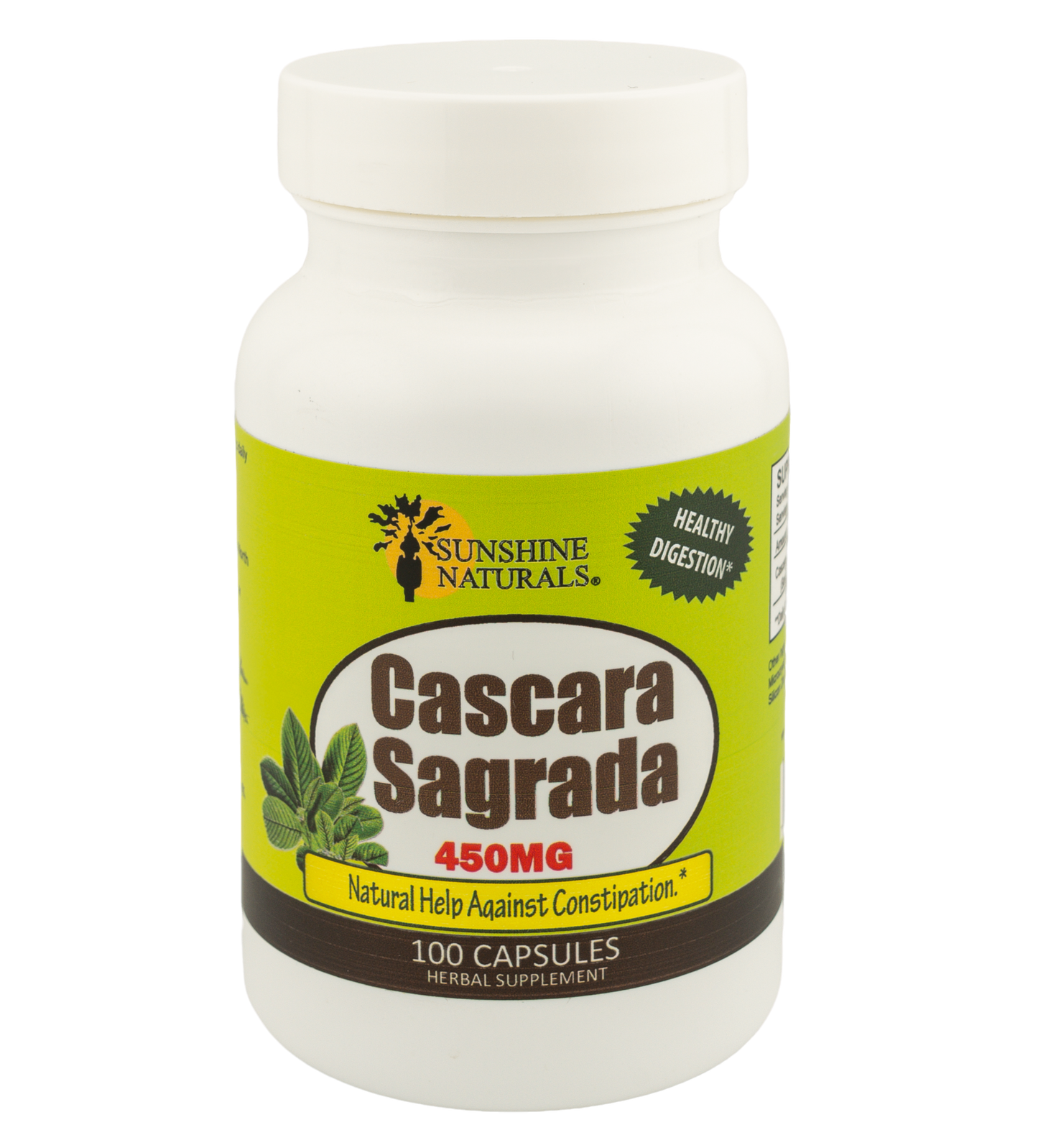 Cascara Sagrada 450mg 100 Capsules