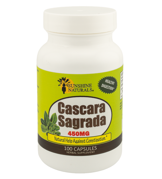 Cascara Sagrada 450mg 100 Capsules