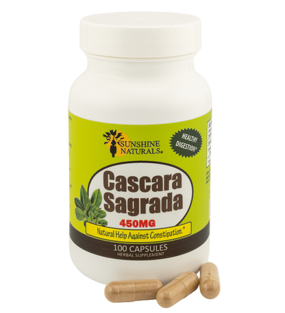 Cascara Sagrada 450mg 100 Capsules