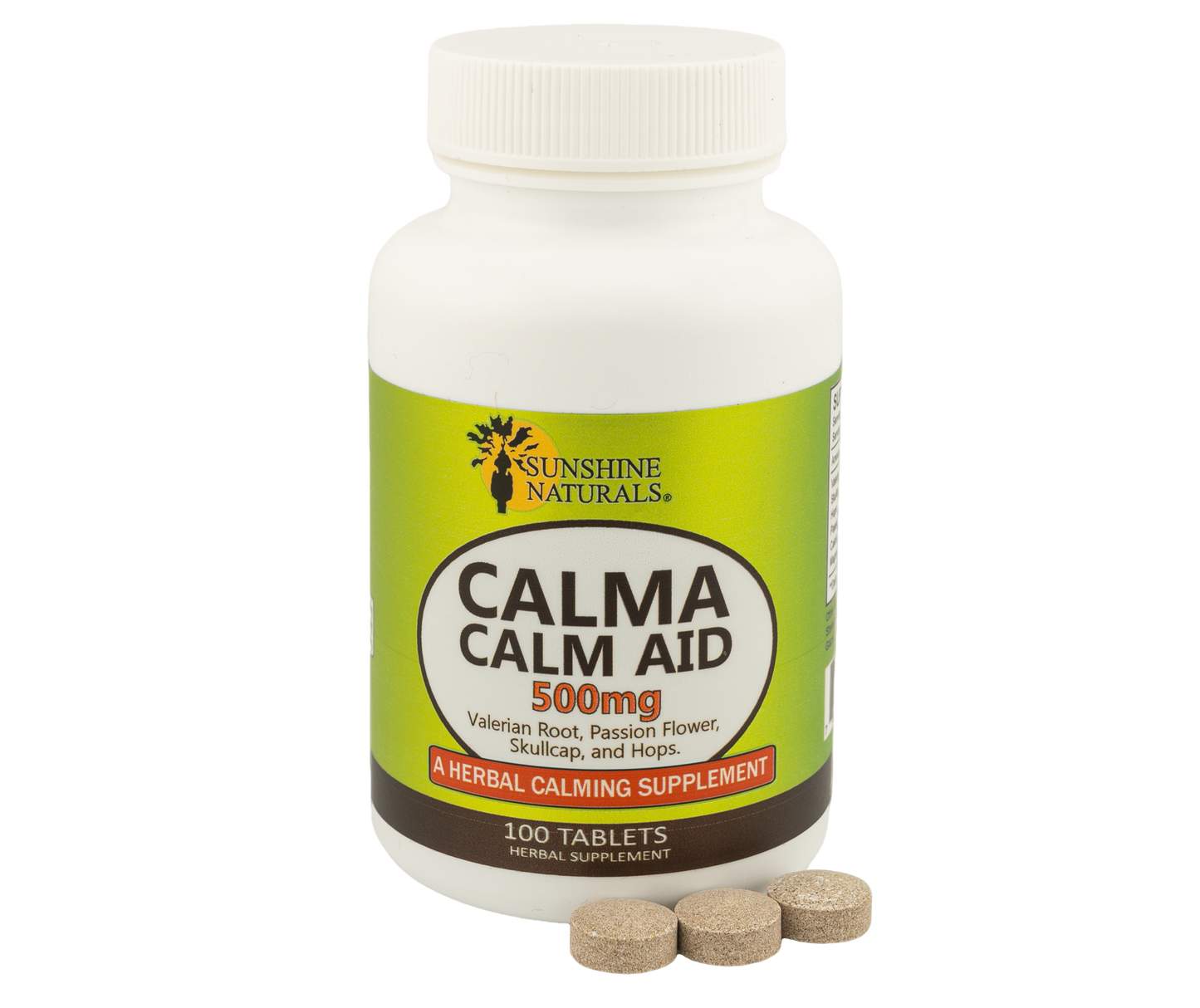 Calm Aid 500mg 100 Tablets