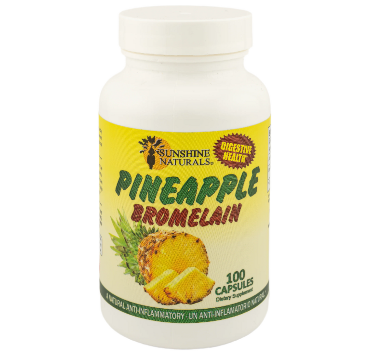 Piña-Plus (Bromelain) 100 Capsules