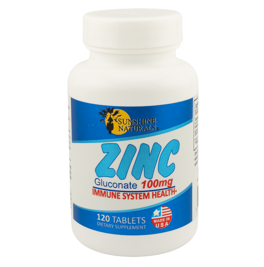 Zinc Gluconate 100mg 120 Tablets