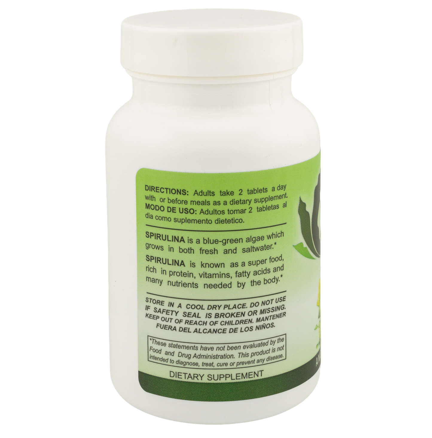 Spirulina (Amino Acids) 60 tablets