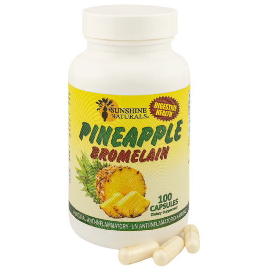 Piña-Plus (Bromelain) 100 Capsules