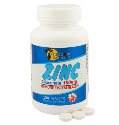 Zinc Gluconate 100mg 120 Tablets