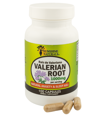 Valerian Root 1000mg 100 Capsules