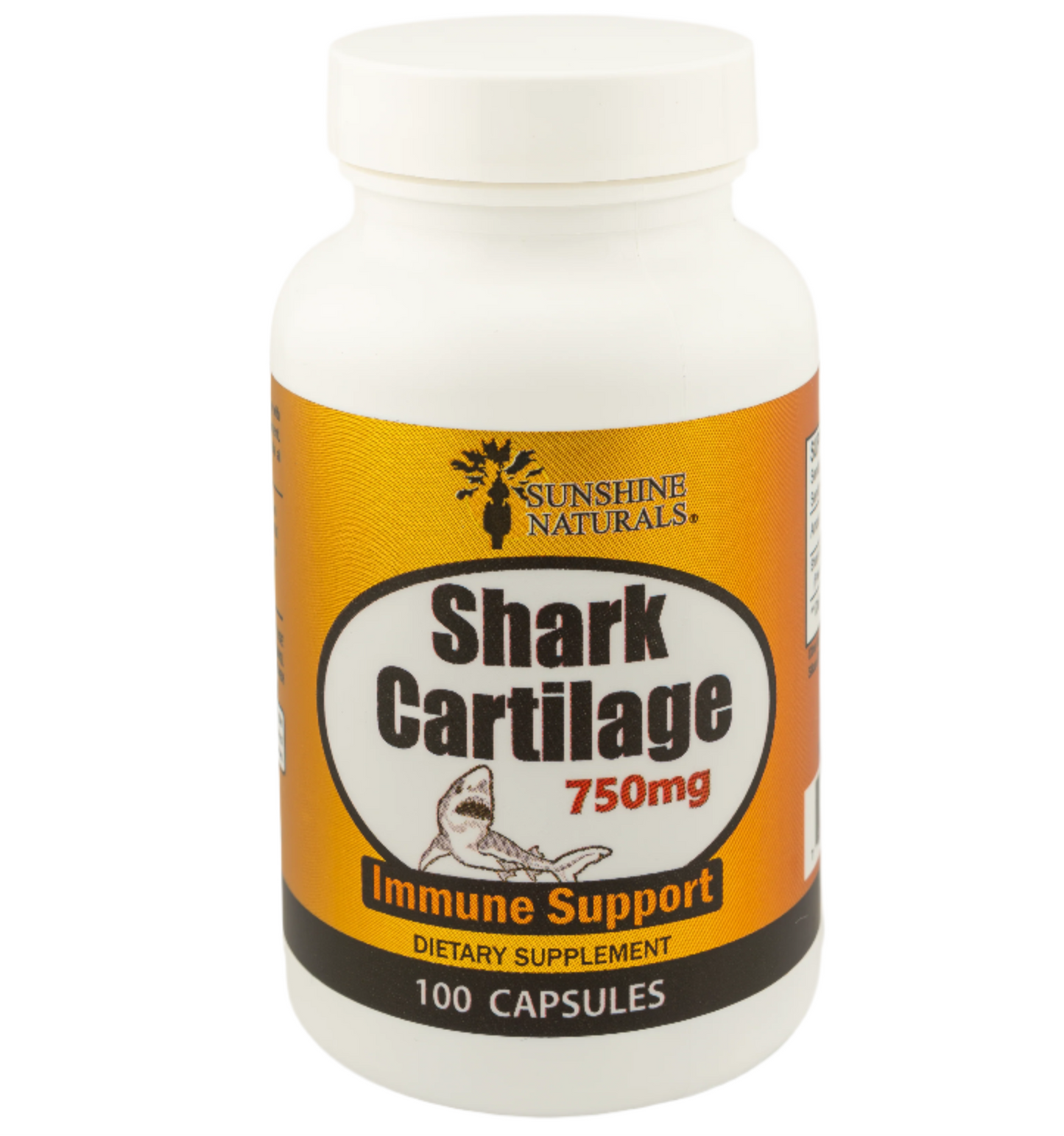 Shark Cartilage 750mg 100 Capsules