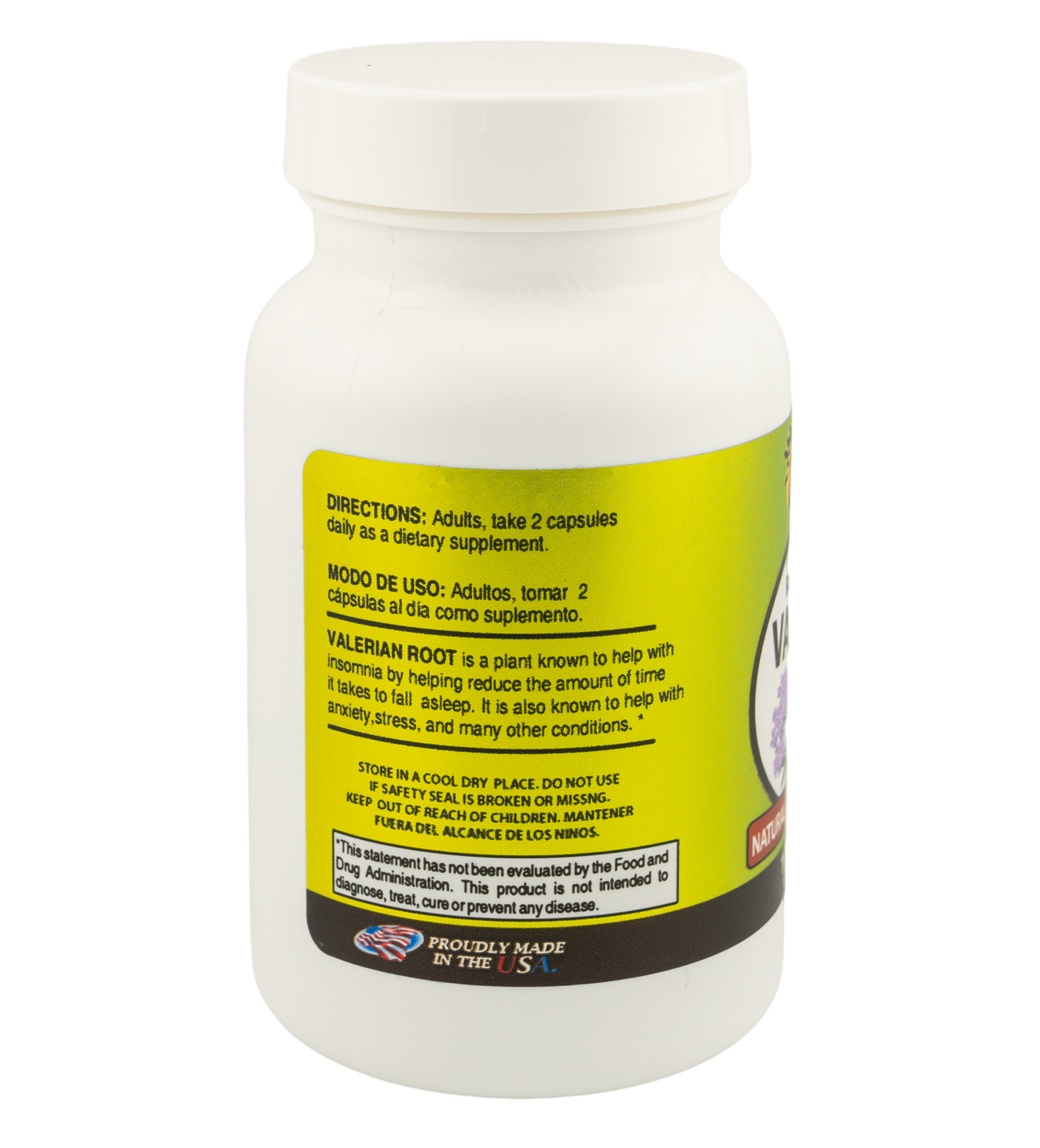 Valerian Root 1000mg 100 Capsules