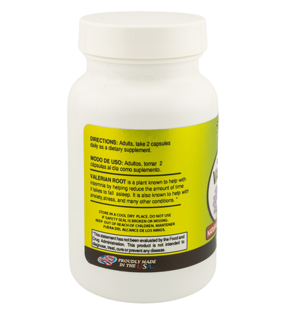 Valerian Root 1000mg 100 Capsules