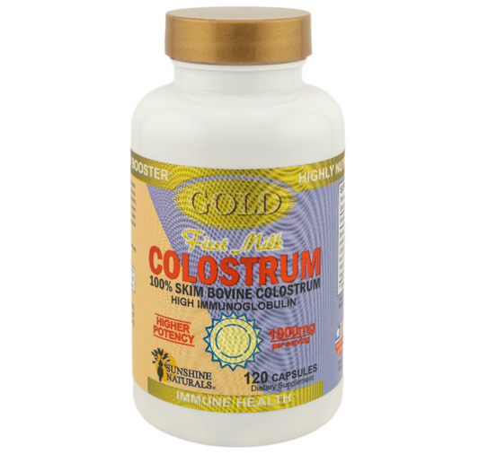 Colostrum GOLD First Milk 120 Capsules