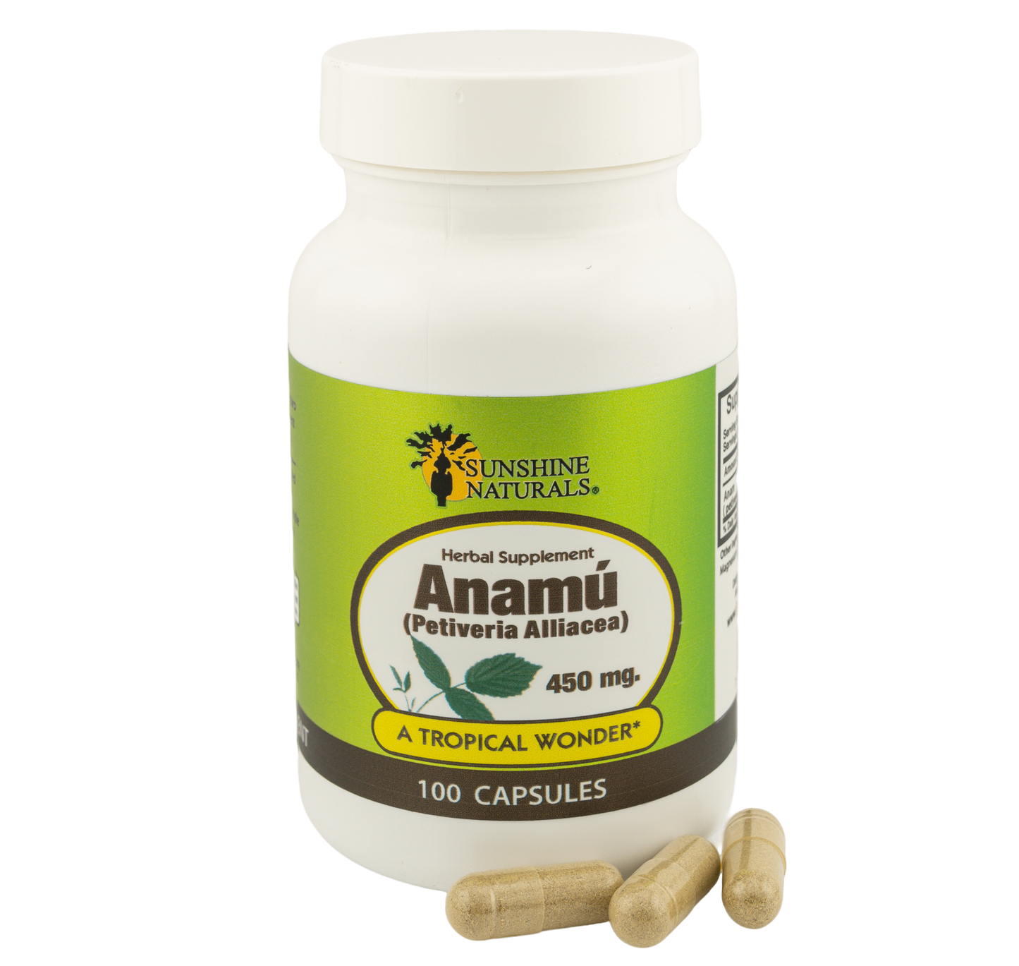 Anamu 450mg 100 Capsules