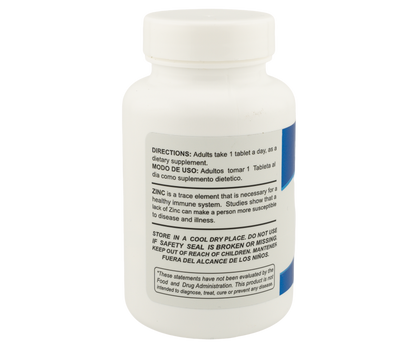 Zinc Gluconate 100mg 120 Tablets