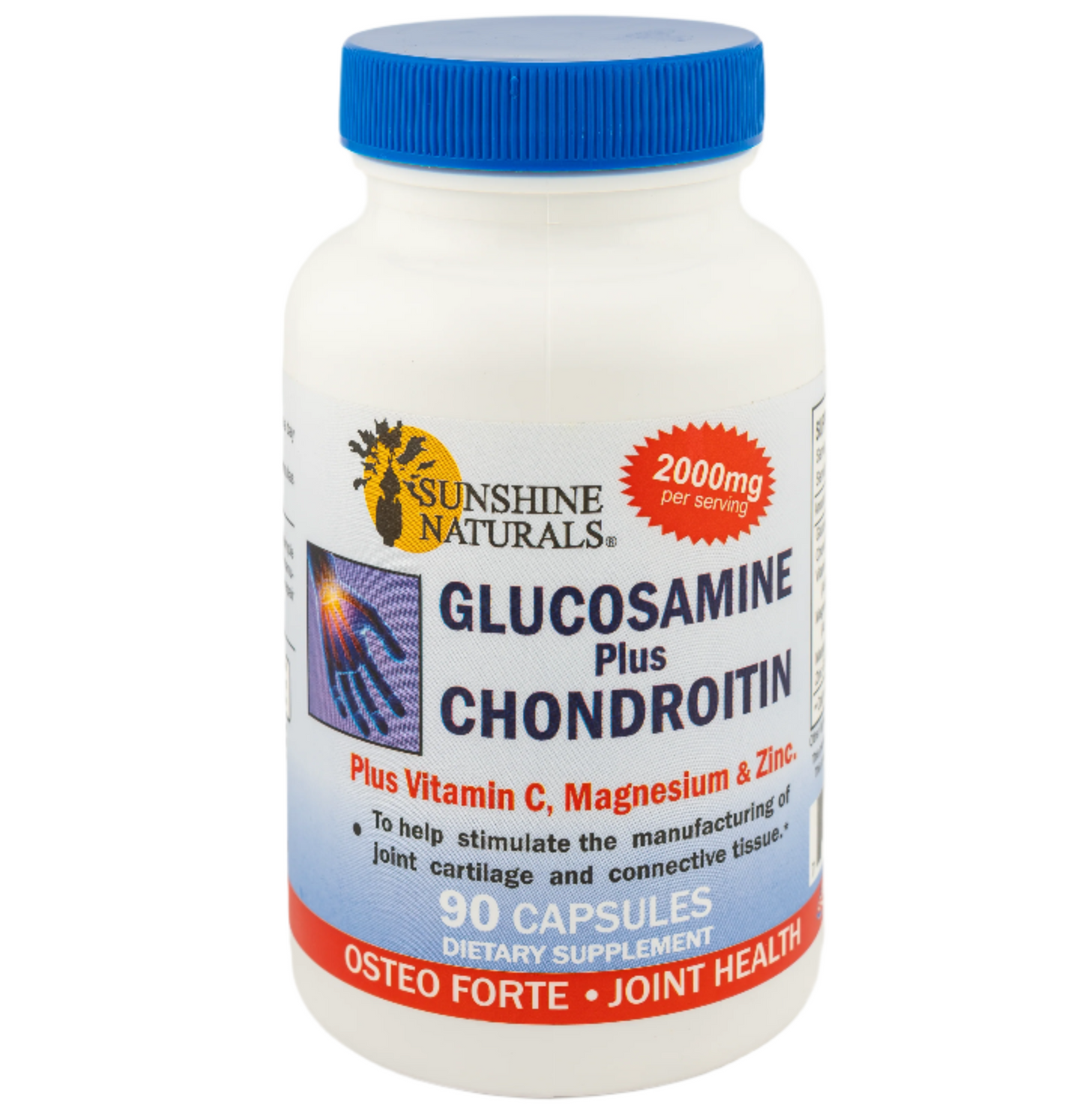 Glucosamine Sulfate and Chondroitin 90 Capsules