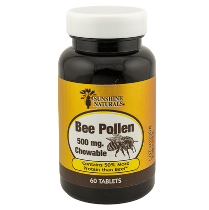 Bee Pollen 60 chewable tablets