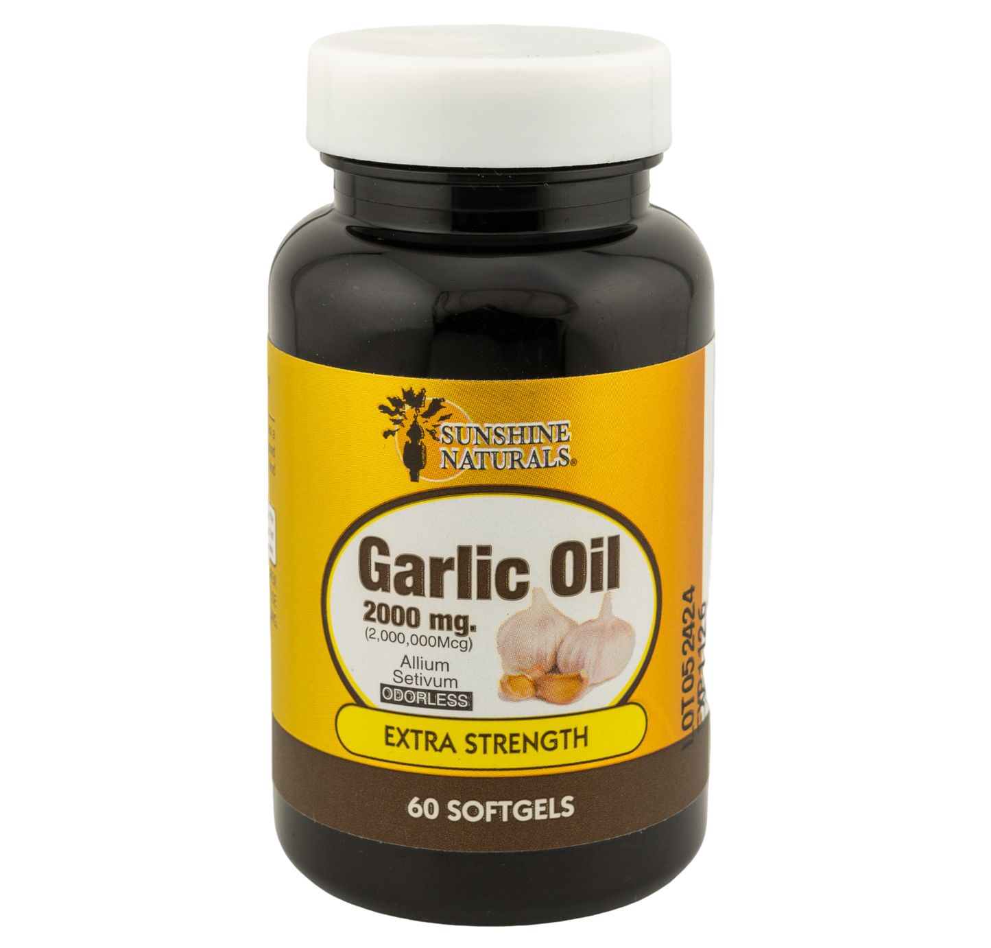 Garlic Oil 2000mg 60 Sofgels