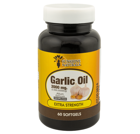 Garlic Oil 2000mg 60 Sofgels