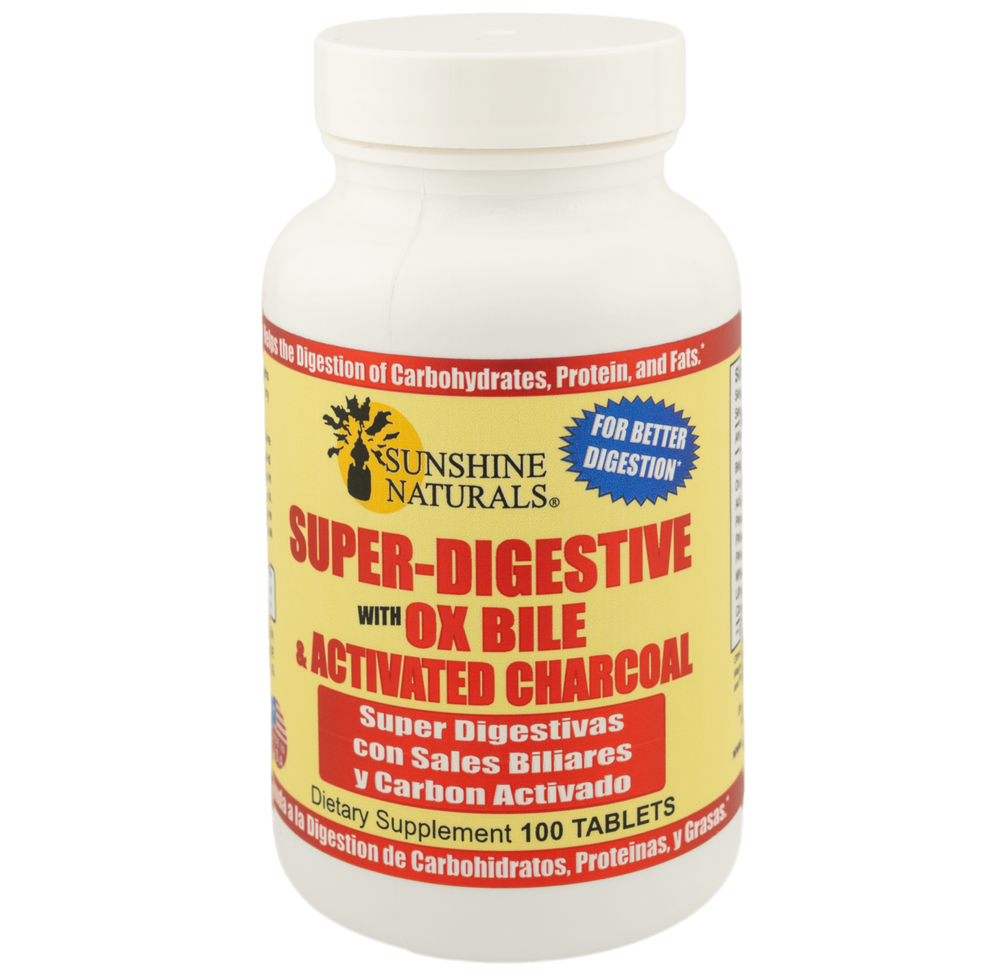 Super Digestives with Ox Bile (Super Digestivas) 30 Tablets