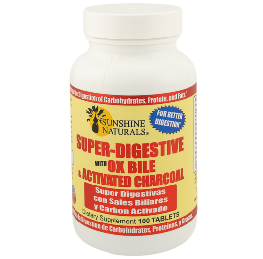 Super Digestives with Ox Bile (Super Digestivas) 30 Tablets