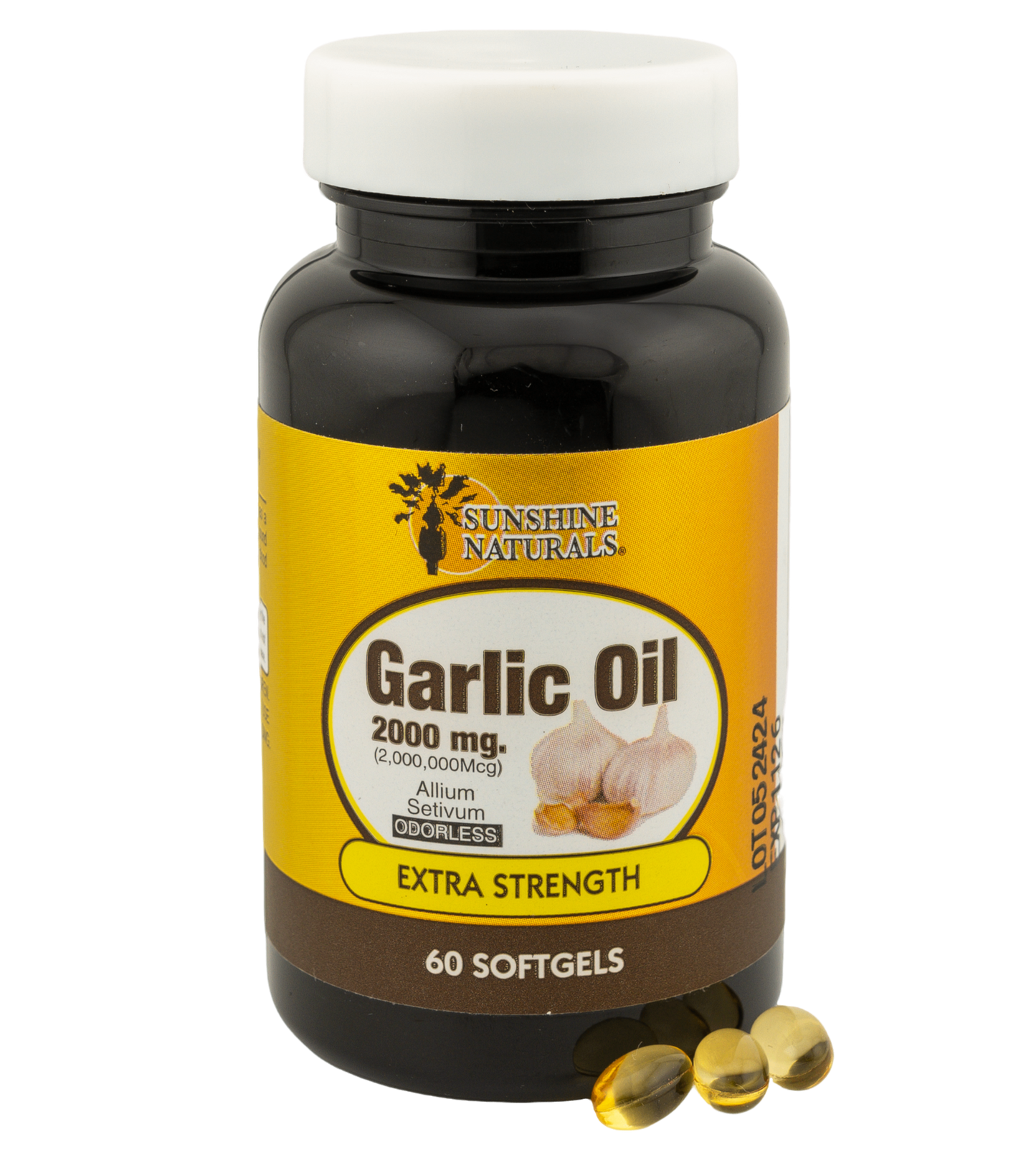 Garlic Oil 2000mg 60 Sofgels