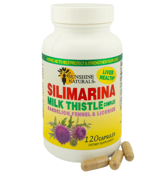 Milk Thistle 600mg 120 Capsules