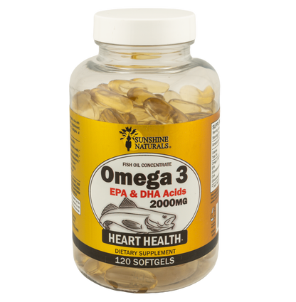 Omega 3 Fish oil 2000mg 120 Softgels