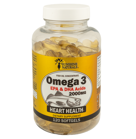 Omega 3 Fish oil 2000mg 120 Softgels