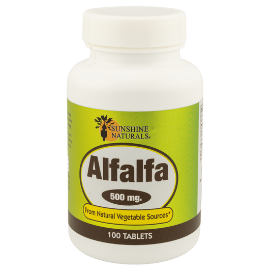 Alfalfa 500mg 100 Tablets